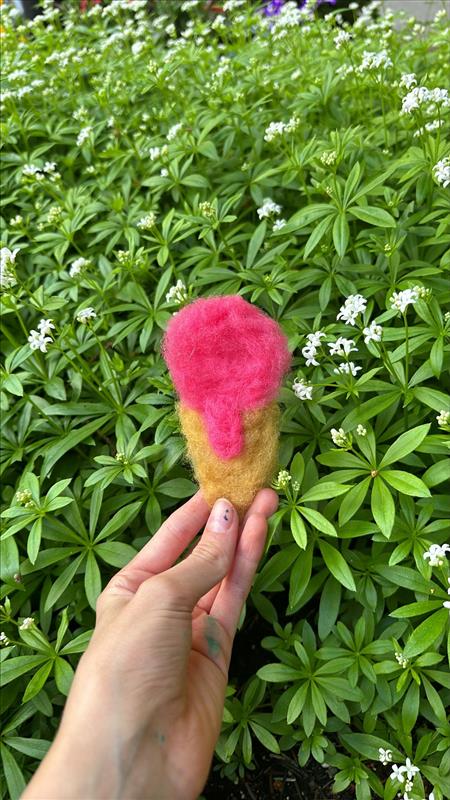 Felt Ice Cream Cone